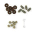 AussieSuperStore Jewellery Making Supplies Bead Kit Plastic Bali Bead Kit Plastic Bali | Jewellery Making Beads | Kids Beads 9331468008231 VBX28